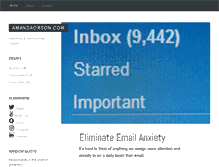 Tablet Screenshot of amandaorson.com